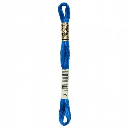 DMC Six Strand Embroidery Floss - 820 - 822 - 823 - 824 - 825 - 826 - 827 - 828