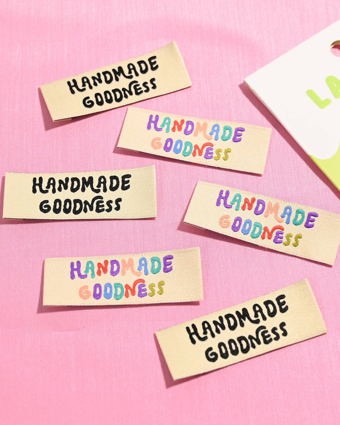 Kylie and the Machine Handmade Goodness Woven Labels