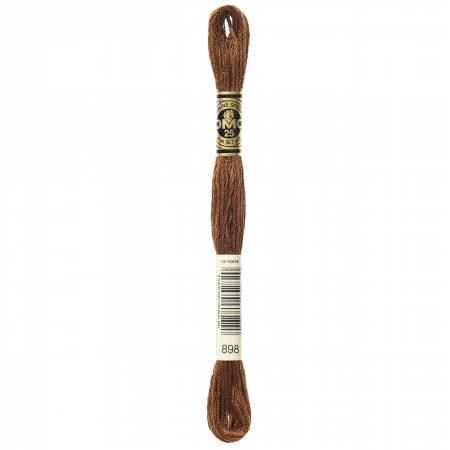 DMC Six Strand Embroidery Floss - 895 - 898 - 899 - 900 - 902