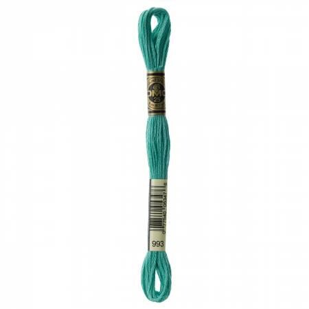 DMC Six Strand Embroidery Floss - 986 - 987 - 988 - 989 - 991 - 992 - 993 - 995 - 996