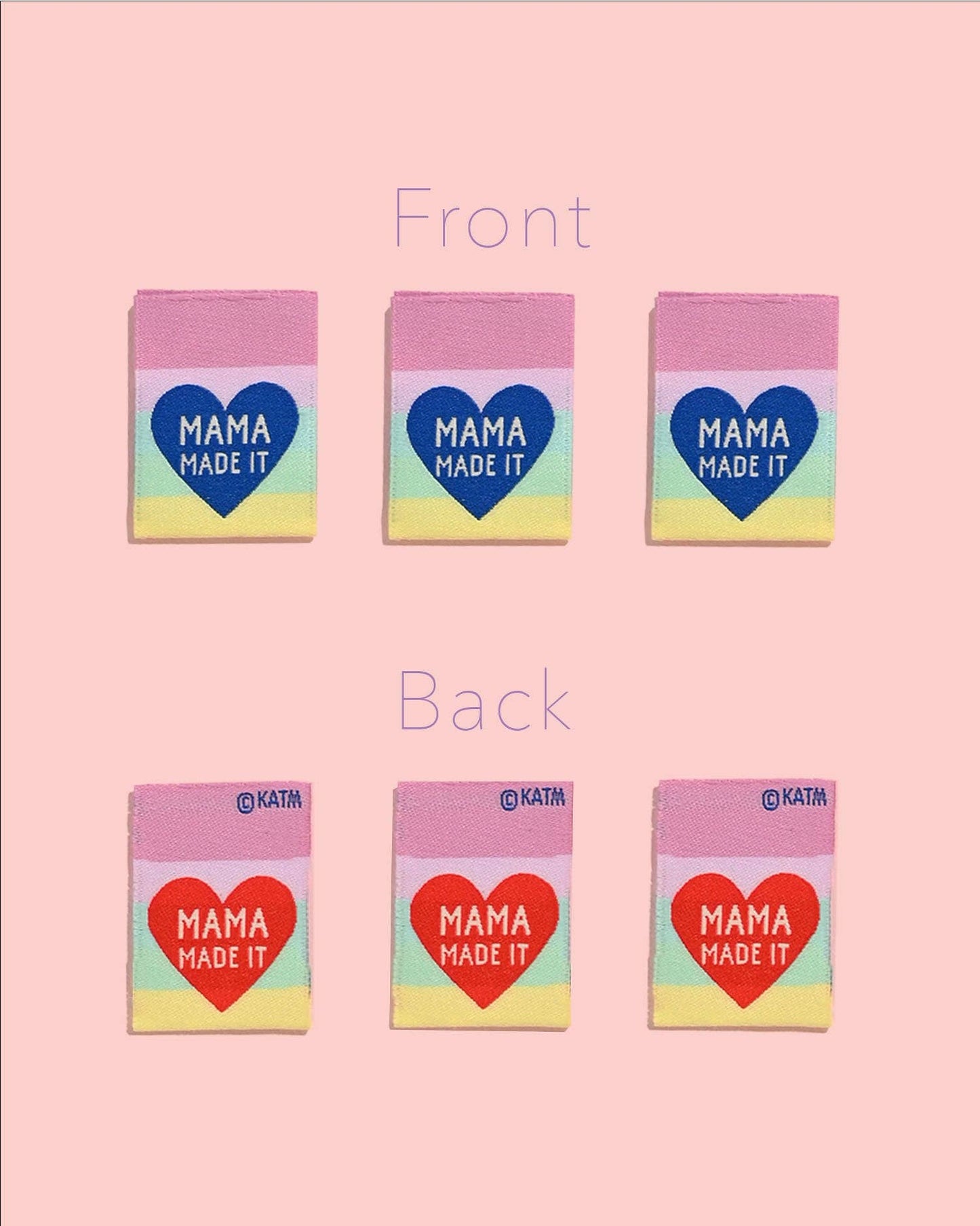 Kylie and the Machine Mama Made It Woven Labels - 1 Pack