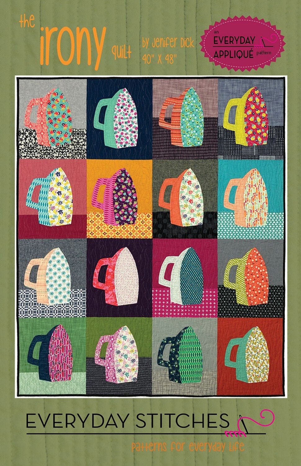Irony Quilt Pattern From Everyday Stitches