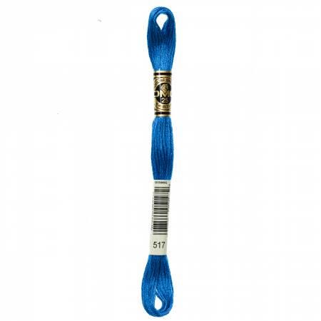 DMC Six Strand Embroidery Floss - 500 - 501 - 502 - 503 - 505 - 517 - 518 - 519