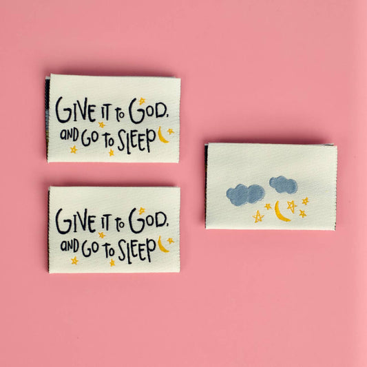 Kati Cupcake - Give it to God - Sew in Labels
