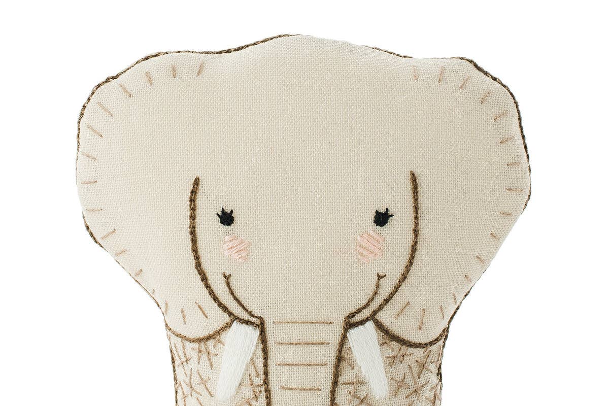 Kiriki Press Elephant Doll Embroidery Kit
