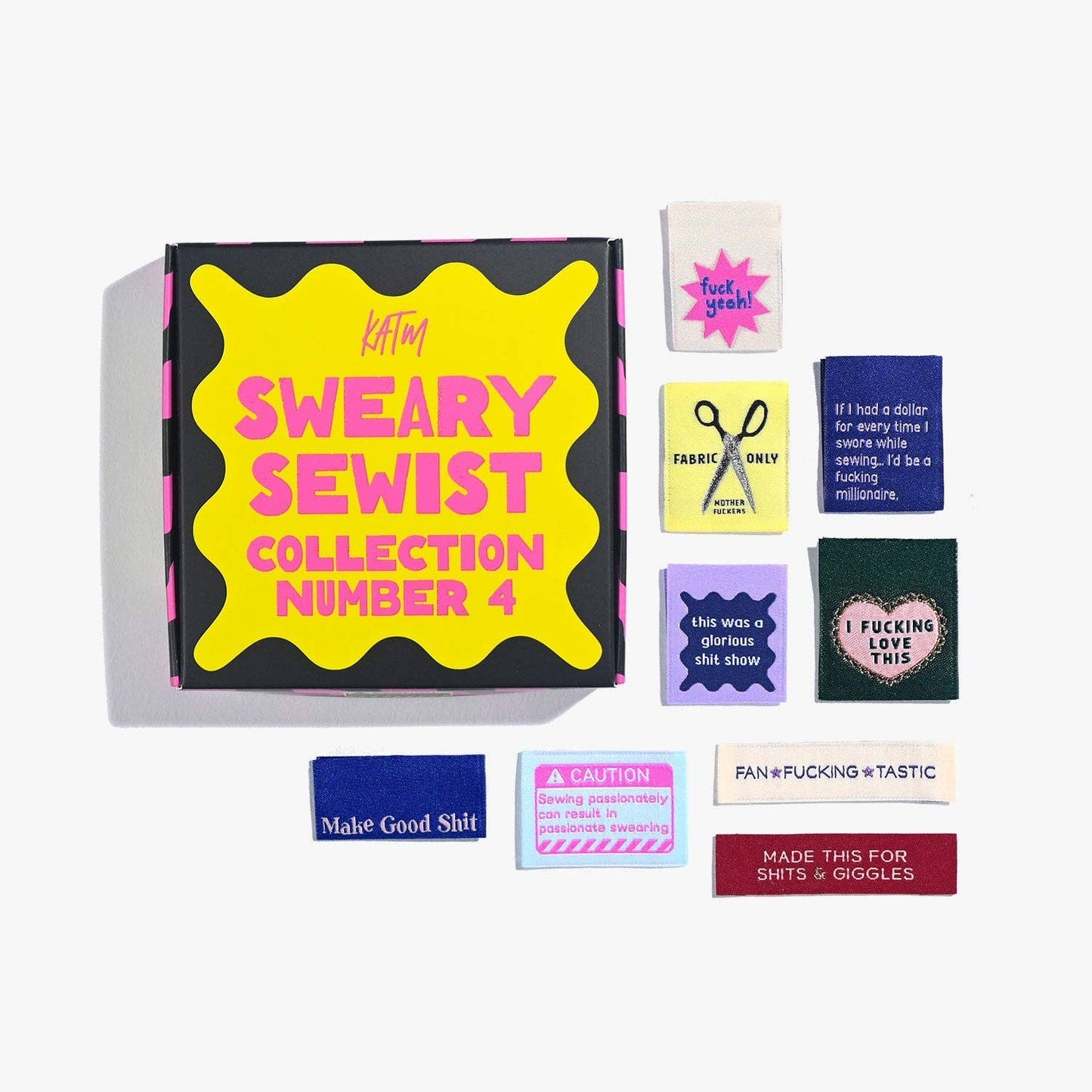 Kylie And The Machine The Sweary Sewist #4 Label Box Set