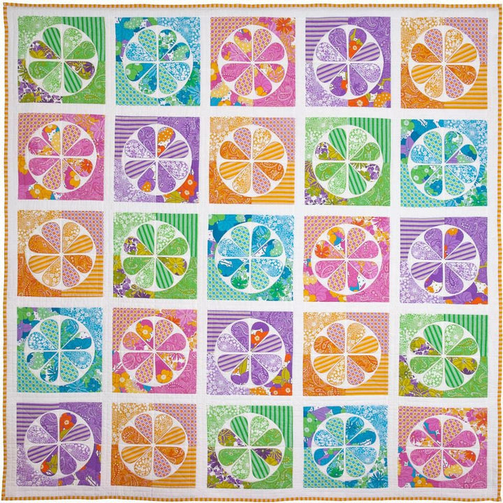 The Daisy Quilt Pattern By Emma Jean Jansen - Acrylic Templates Sold Separately