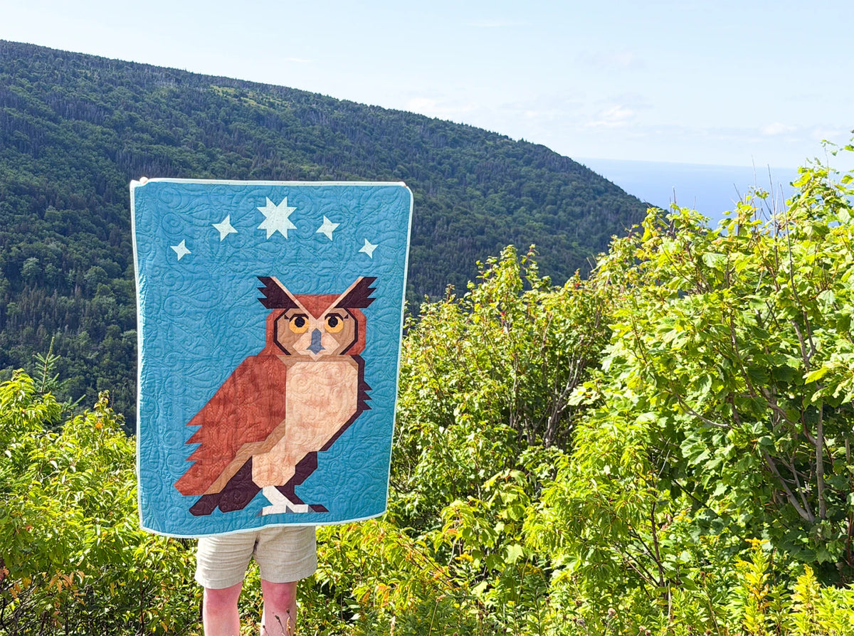 Night Owl Quilt Pattern By Art East Quilting Co