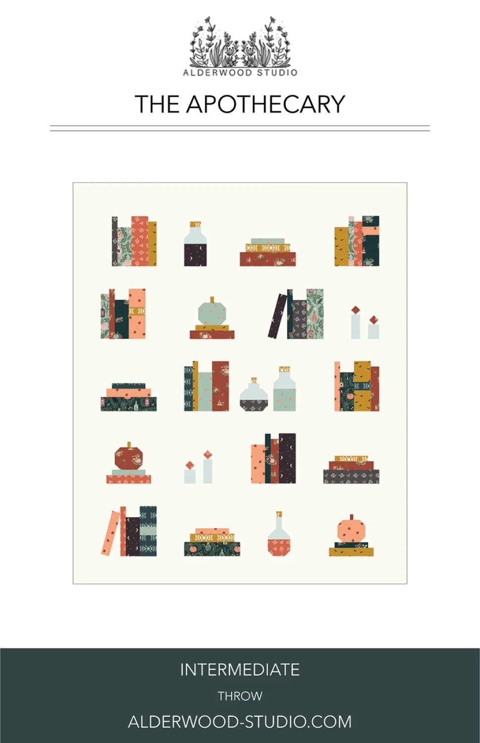 Apothecary Quilt Pattern By Alderwood Studio Designs