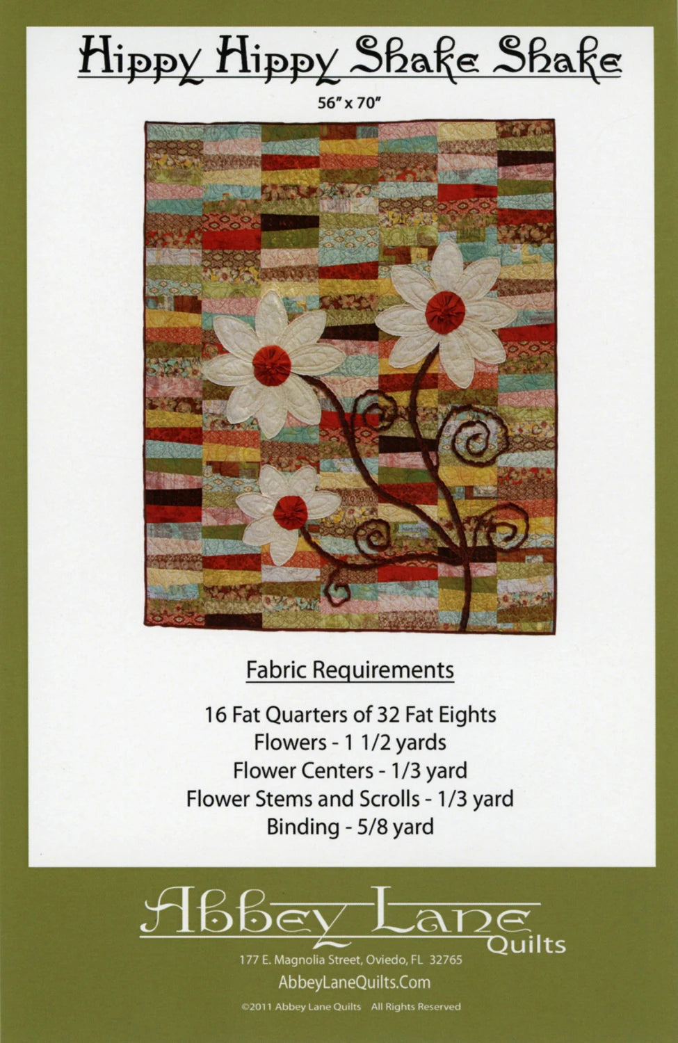 Hippy Hippy Shake Shake Quilt Pattern By Abbey Lane Quilts