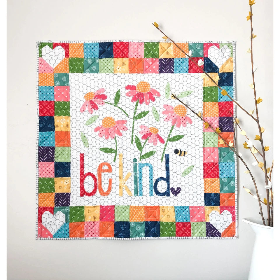 Be Kind Mini Quilt Pattern By Ameroonie Designs