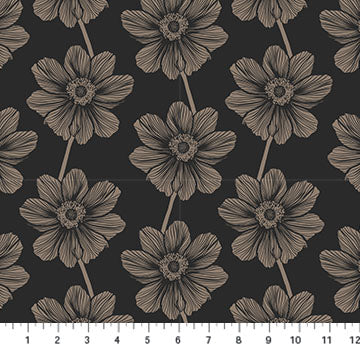 Anna Maria Textiles - Heiress - Anemone - Silvertone - AMT1000-99L