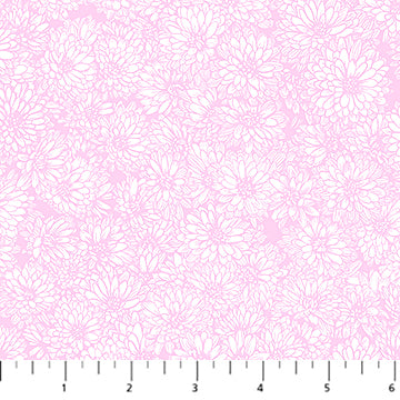 Anna Maria Textiles - Heiress - Mums - Pucker Up Pink - AMT1002-24C