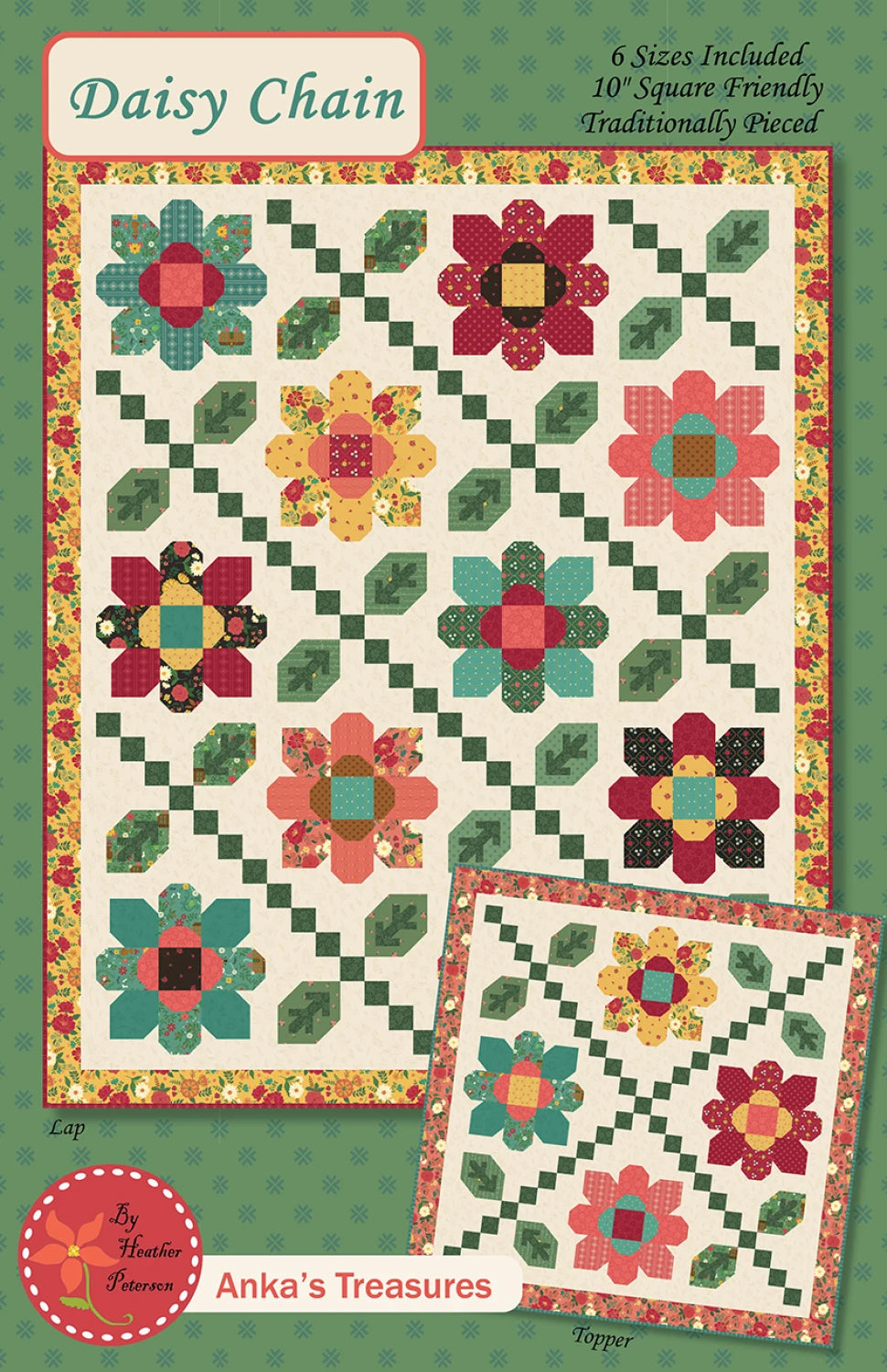 Daisy Chain Quilt Pattern By Anka's Treasure