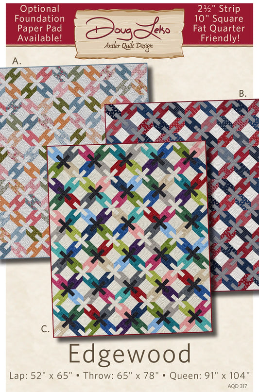 Edgewood Quilt Pattern By Antler Quilt Design / Doug Leko