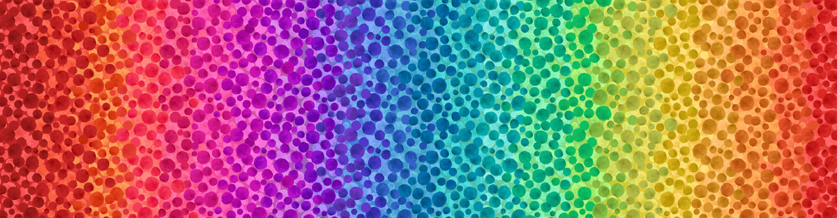 Lewis and Irene - Omnificent Ombres - Bumbleberries Dots Rainbow Ombre - BBOM2