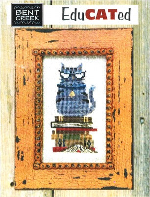 EduCATed Cross Stitch Pattern By Bent Creek