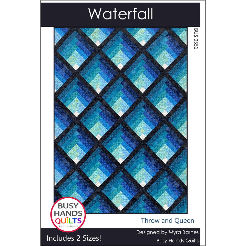 Waterfall Quilt Pattern By Busy Hands Quilts