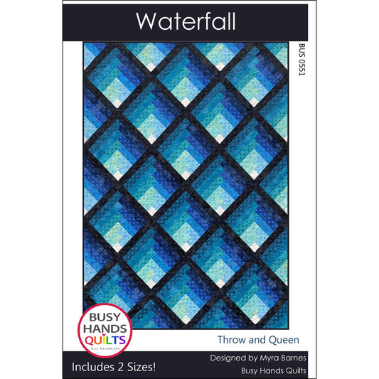 Waterfall Quilt Pattern By Busy Hands Quilts