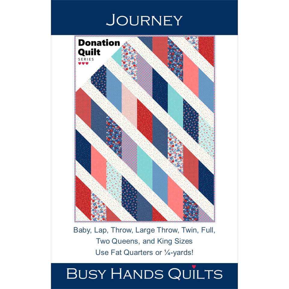 Journey Quilt Pattern By Busy Hands Quilts