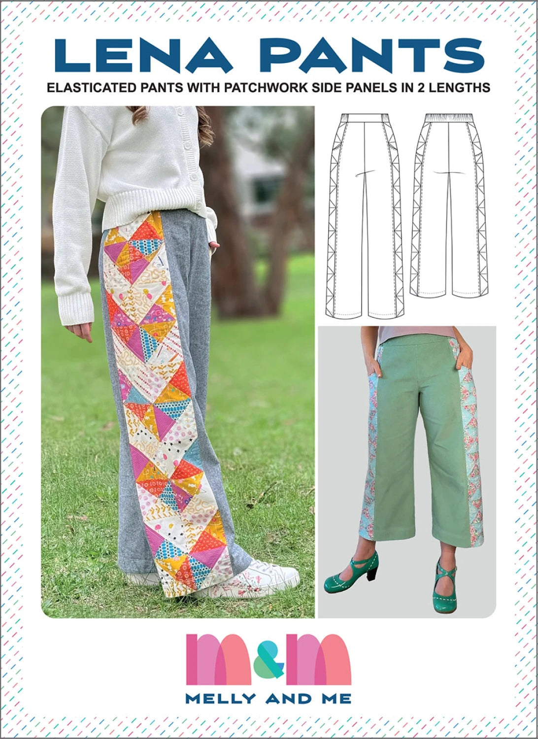 Lena Pants Pattern By Melly and Me