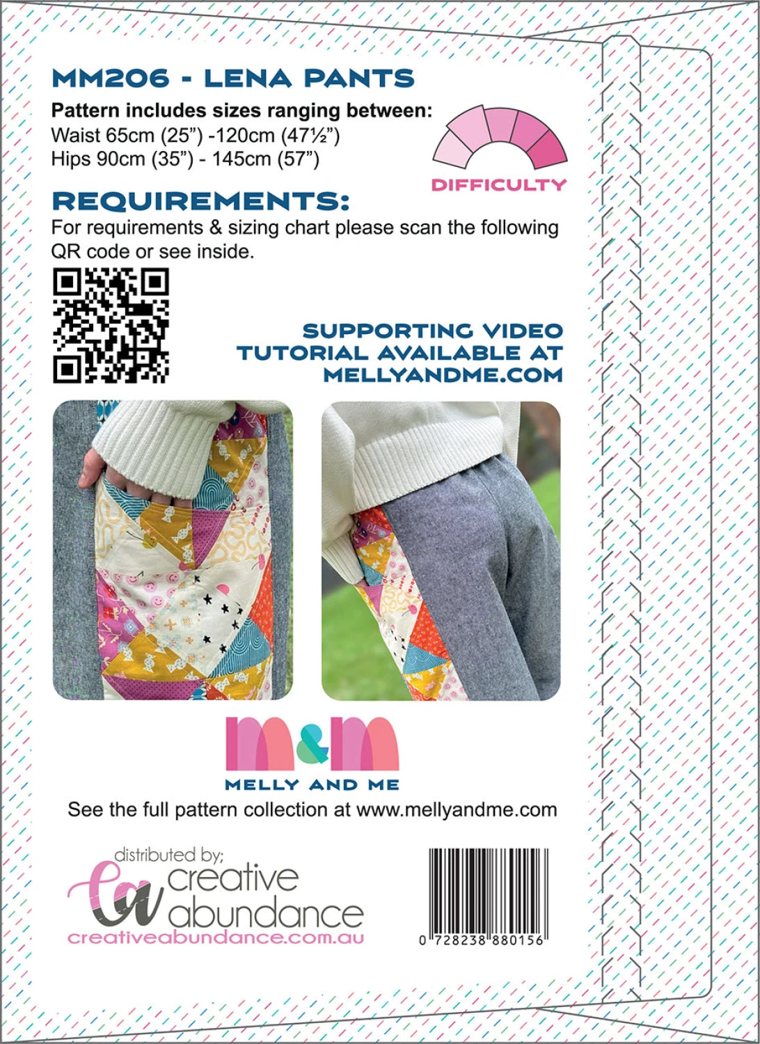 Lena Pants Pattern By Melly and Me