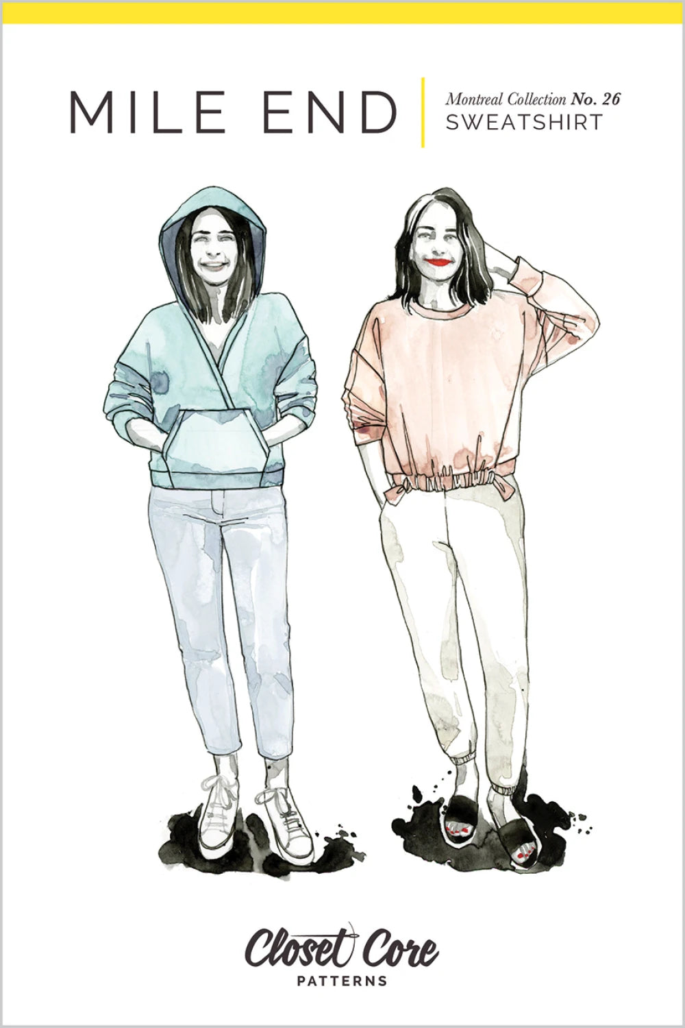 Mile End Sweatshirt Pattern By Closet Core Patterns