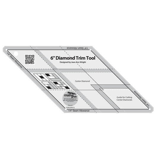 Creative Grids 6in Diamond Trim Tool