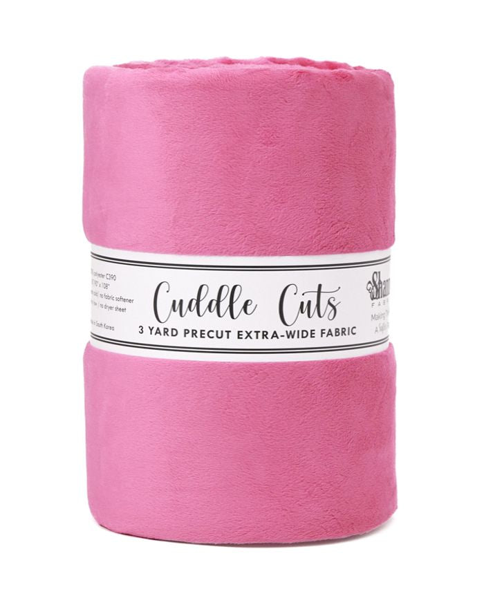 Shannon Fabrics - 3 Yard Extra Wide Cuddle Cut - Fuchsia