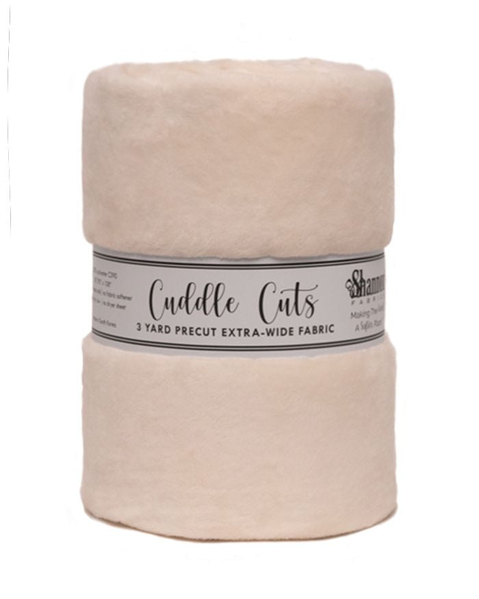 Shannon Fabrics - 3 Yard Extra Wide Cuddle Cut - Ivory