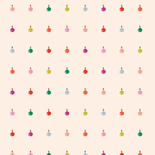 Art Gallery Fabrics - Christmas in Color - Rainbow Ornament March - CMC-25401