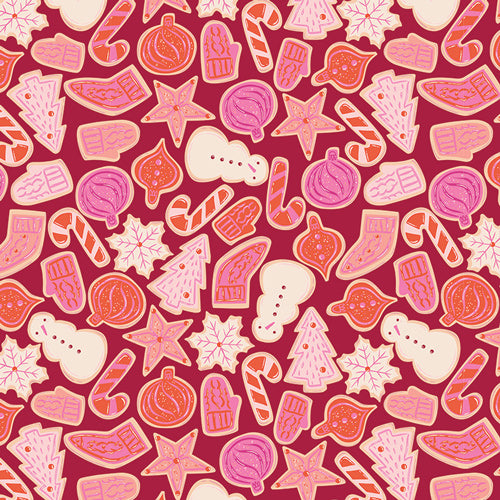 Art Gallery Fabrics - Christmas in Color - Frosting Fest Holiday Cookies - CMC-25406