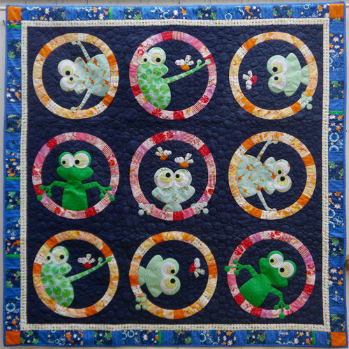 Frogface Quilt Pattern By Claire Turpin