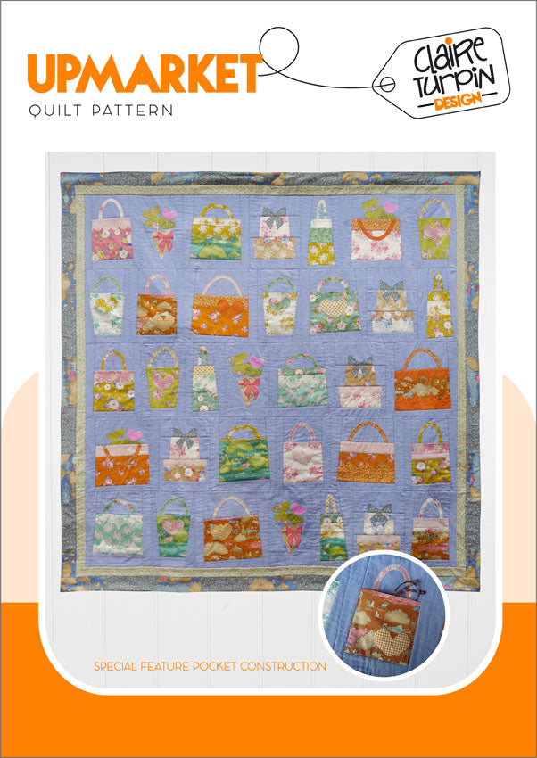 Upmarket Quilt Pattern By Claire Turpin