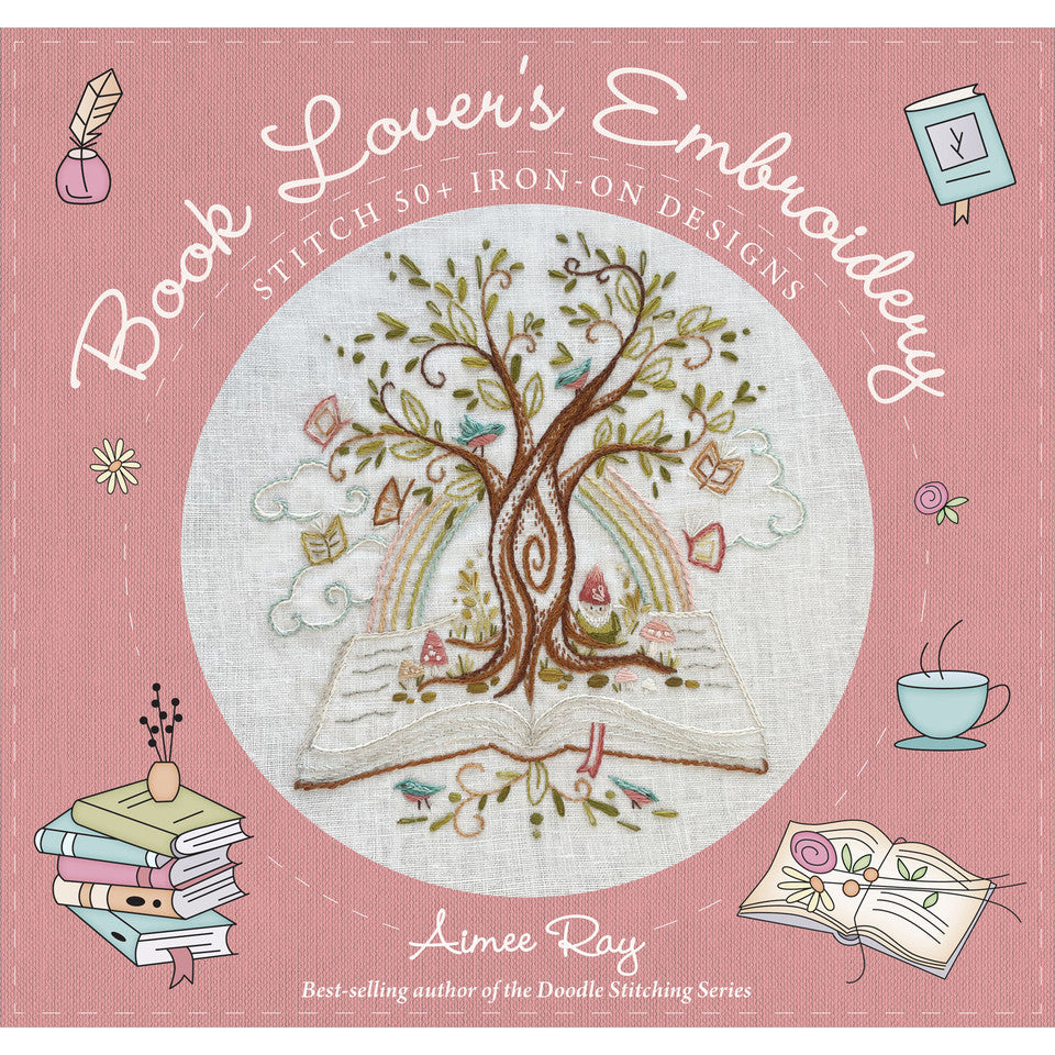 Book Lovers Embroidery Book By Aimee Ray