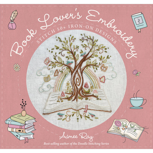 Book Lovers Embroidery Book By Aimee Ray