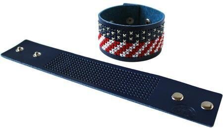 DMC Cross Stitch Stitchable Cuff - Blue