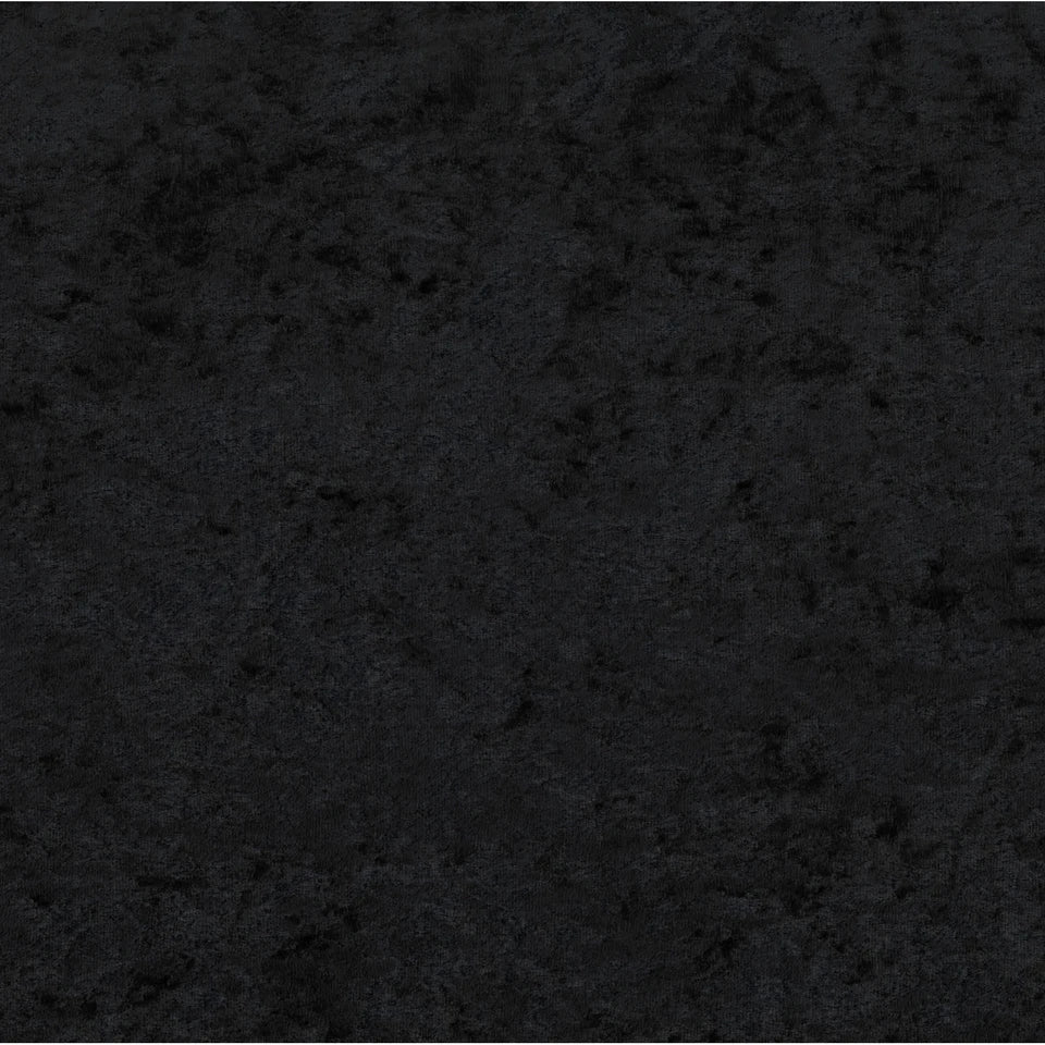David Textiles - Crushed Panne Velvet - 58"/60" Wide - Black - DAT2332434-20