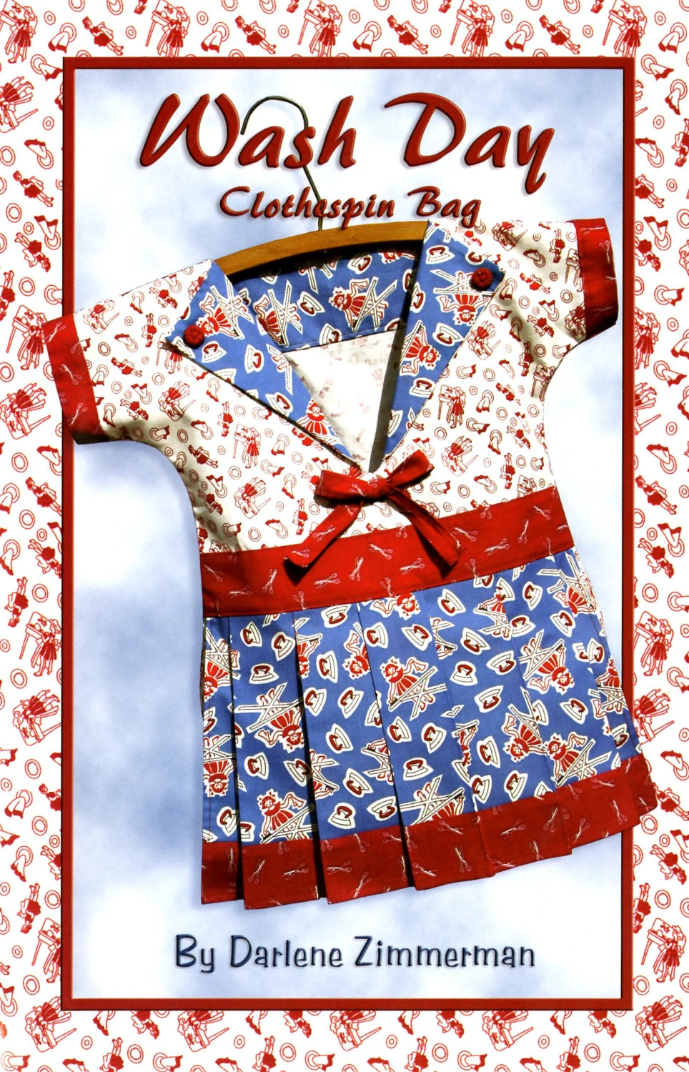 Wash Day Clothespin Bag Pattern By Darlene Zimmerman