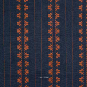 Preorder - Fableism - Fine and Dandy Collection - Deco Stripe Navy / Spice - FND-07-DEC-NAVY/Spice - Ships August/September