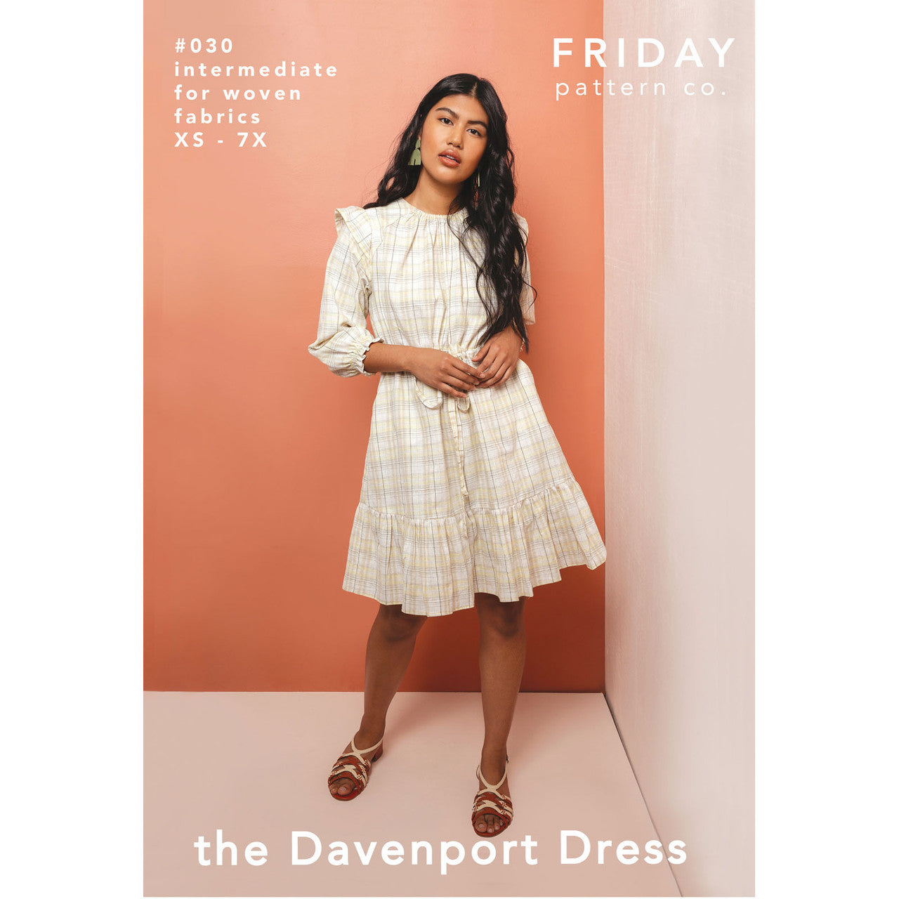 The Davenport Dress Pattern By Friday Pattern Co