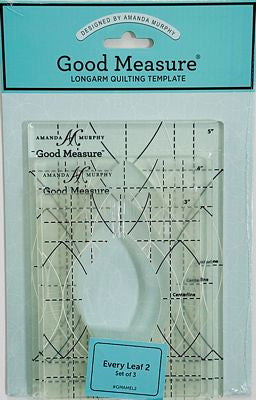 Amanda Murphy - Good Measure - Every Leaf Set 2 Ruler Set