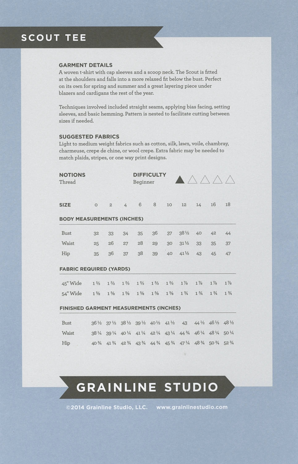 Scout Tee Shirt Pattern By Grainline Studios