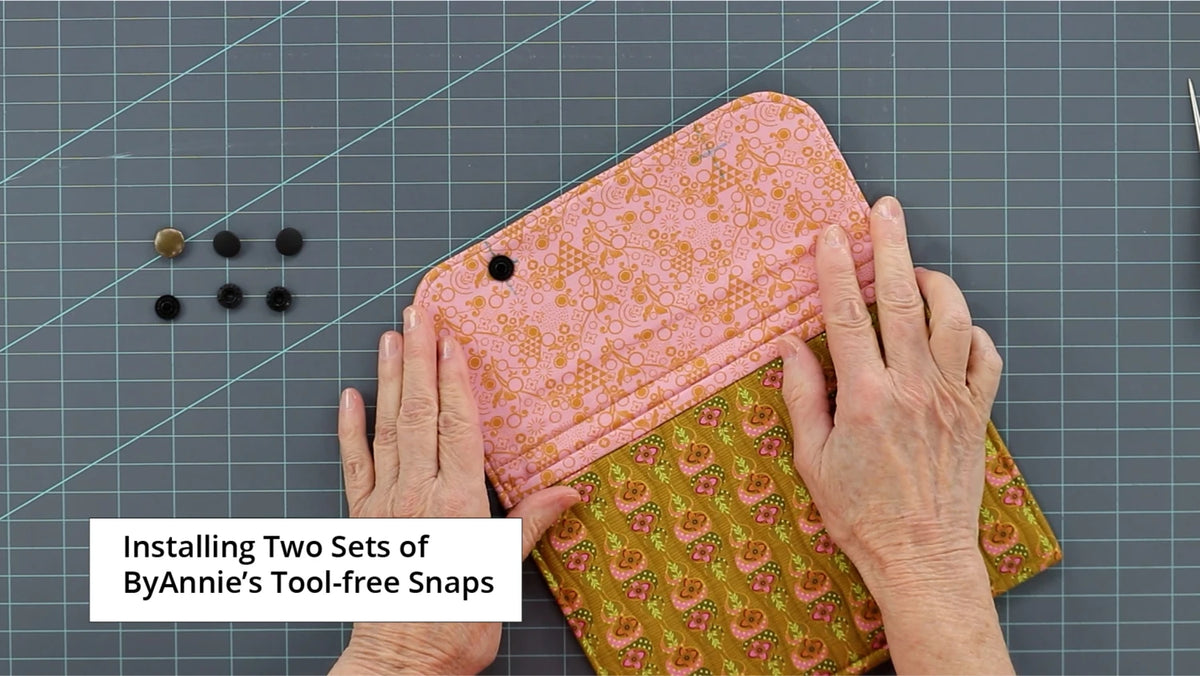By Annie's Tool Free Snaps - Set of 4 - Choose Metal Color!