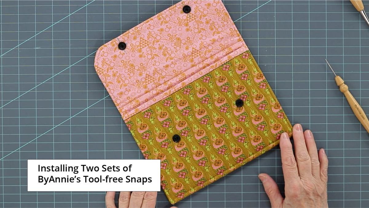 By Annie's Tool Free Snaps - Set of 4 - Choose Metal Color!