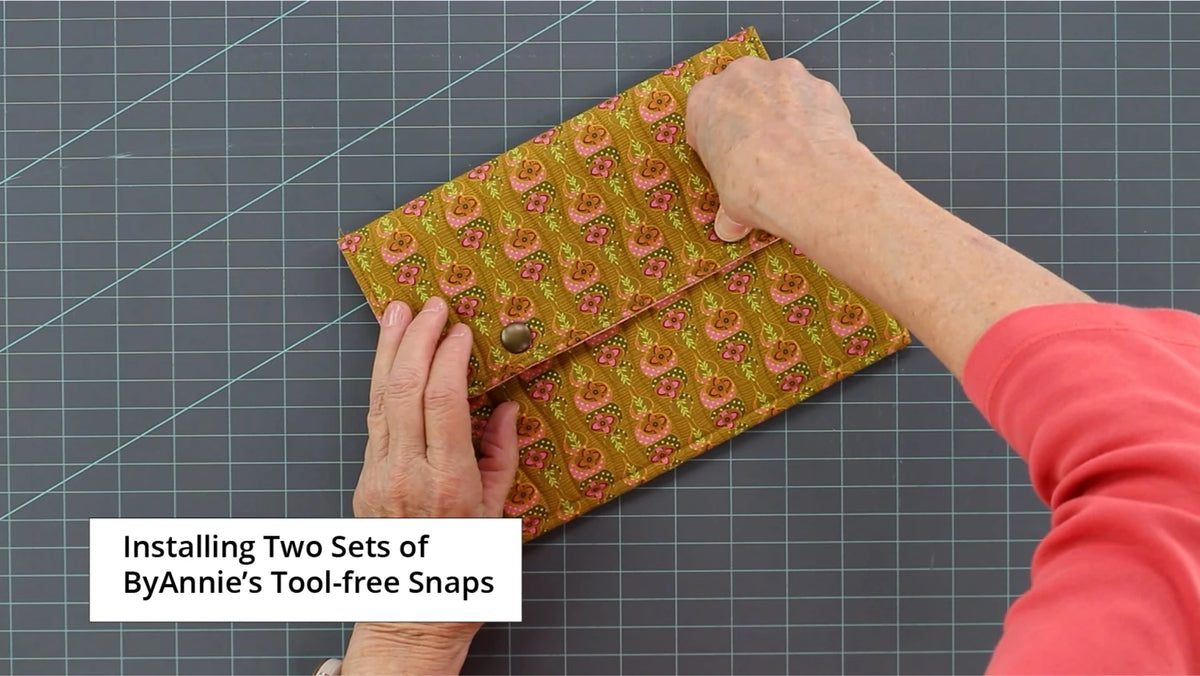 By Annie's Tool Free Snaps - Set of 4 - Choose Metal Color!