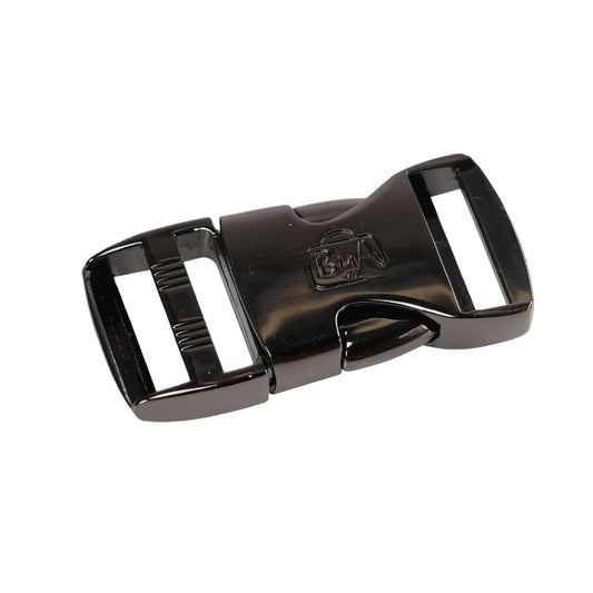 By Annie's - Black Metal Side Release Buckle - 1" - 1 Buckle