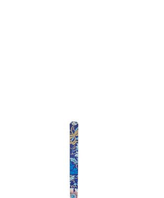 Hobby Gift - 15cm Fine Point Blue Floral Tweezers