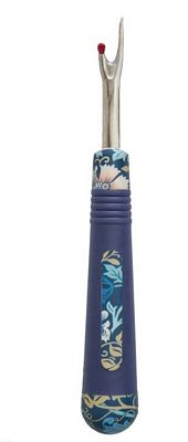 Hobby Gift - Blue Floral Soft Grip Seam Ripper