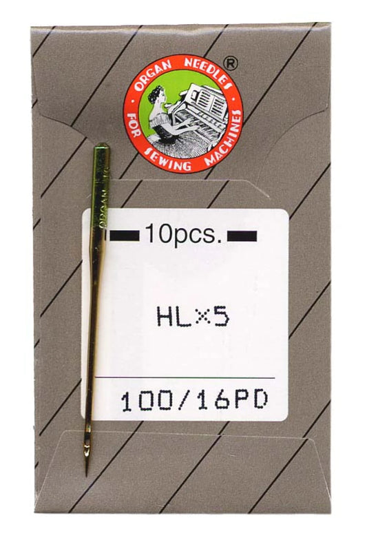 Ships to US ONLY - Janome - Organ Needles - Titanium Quilting Sewing Machine Needles 100/16